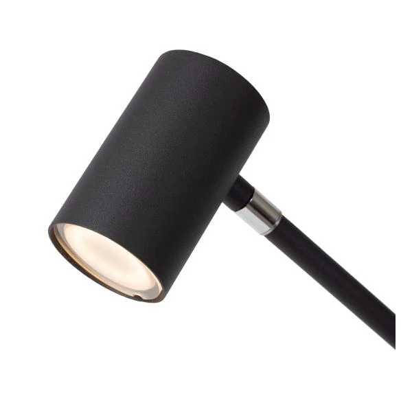 Lucide TIPIK - Rechargeable Floor lamp - Battery pack- LED 3 StepDim - 1x3W 2700K - Black - detail 1